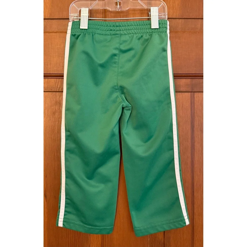 Puma Toddler 2-PC Track Suit Set Size 24 Months Green Zip-Up Jacket Sweatpant